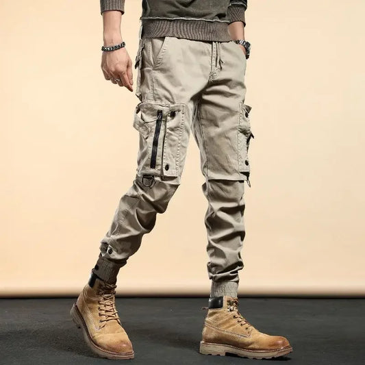 New In Cargo Pants for Men Slim Skinny Autumn Winter Trousers Man Designer Emo Korean Style High Quality Techwear Cheapest Cheap